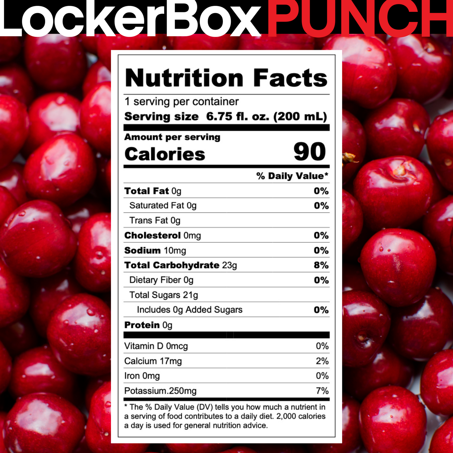 PUNCH 100% Tart Cherry Juice (AVAILABLE ON AMAZON)