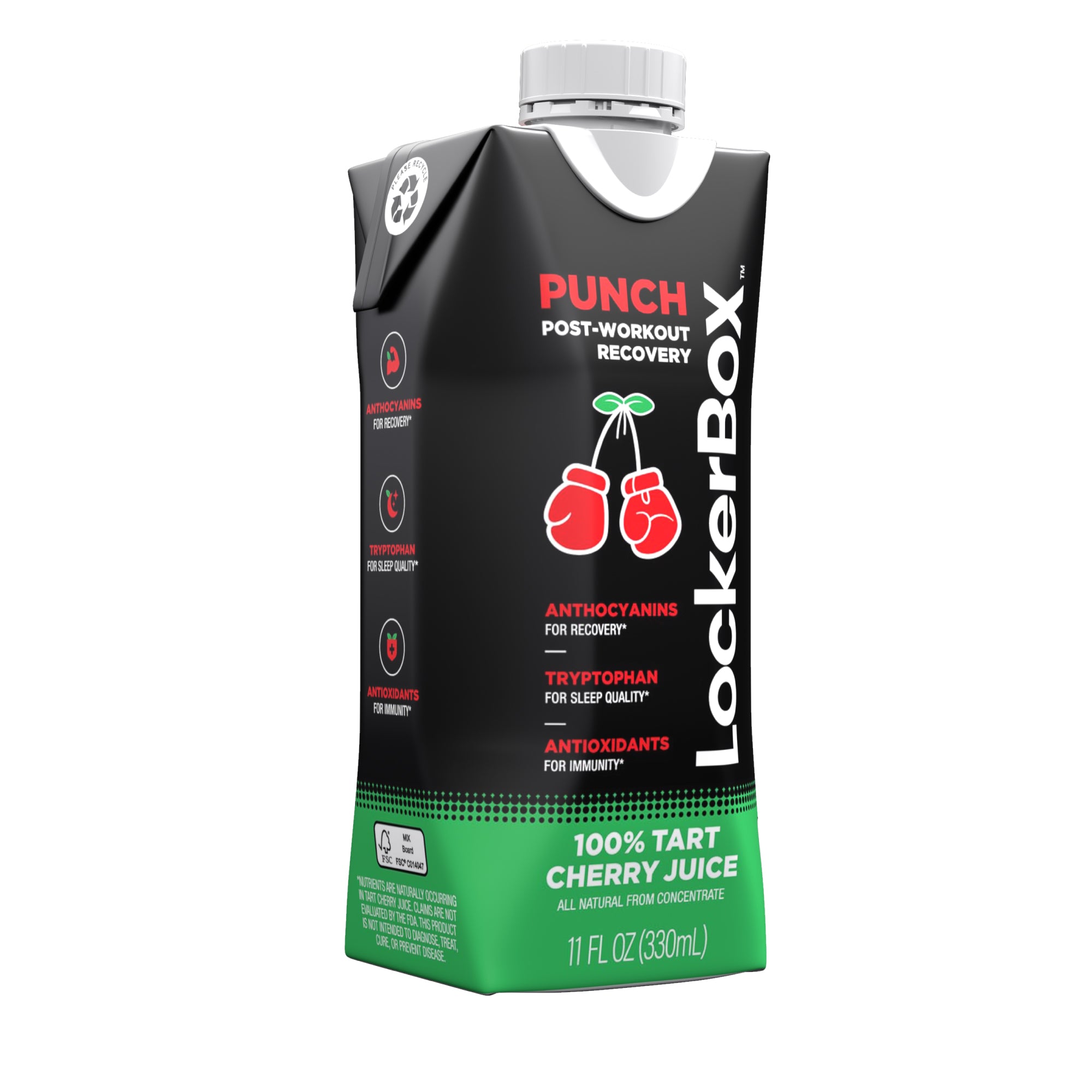 PUNCH 100% Tart Cherry Juice (11.1 fl oz / 330 mL)